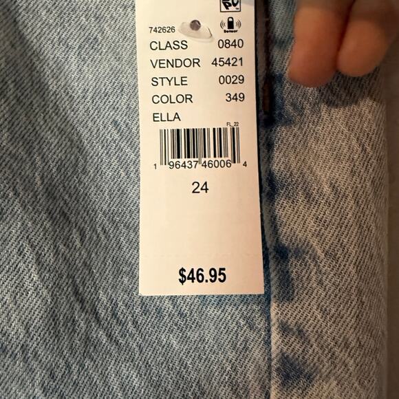 NWT pacsun denim miniskirt size 24 - Picture 3 of 5